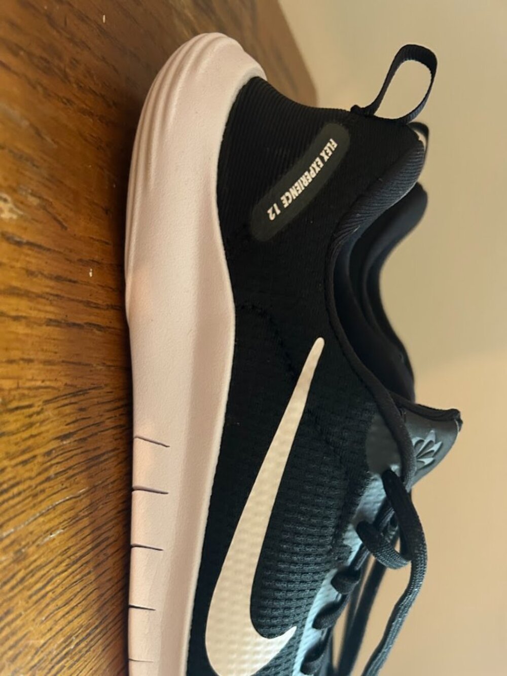 Nike Flex Experience 12 - Women's Sneakers - Size 6.5 Black/White